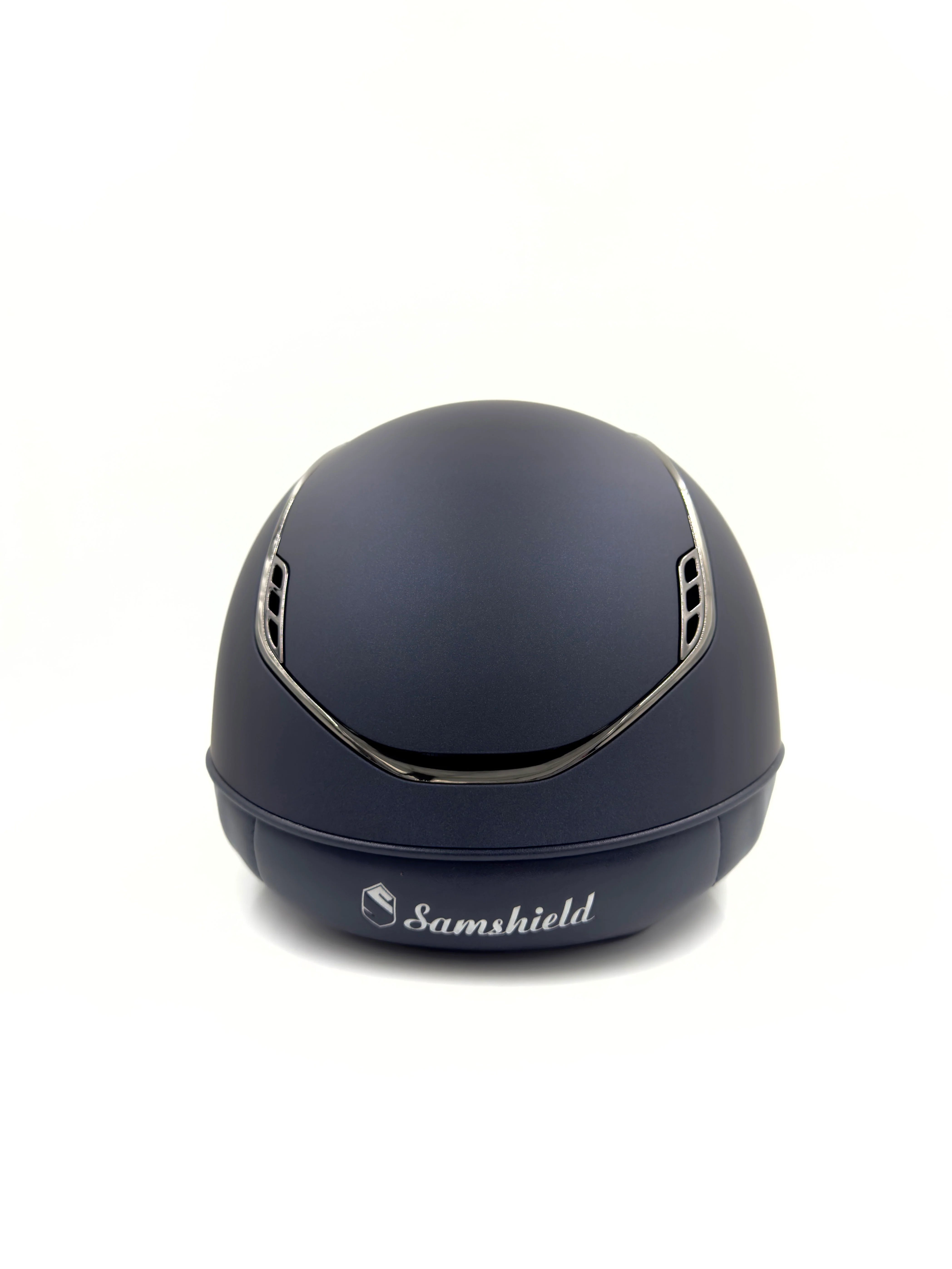 Samshield 2.0 Shadowmatt M. Black Chrome Trim & Blazon- Navy