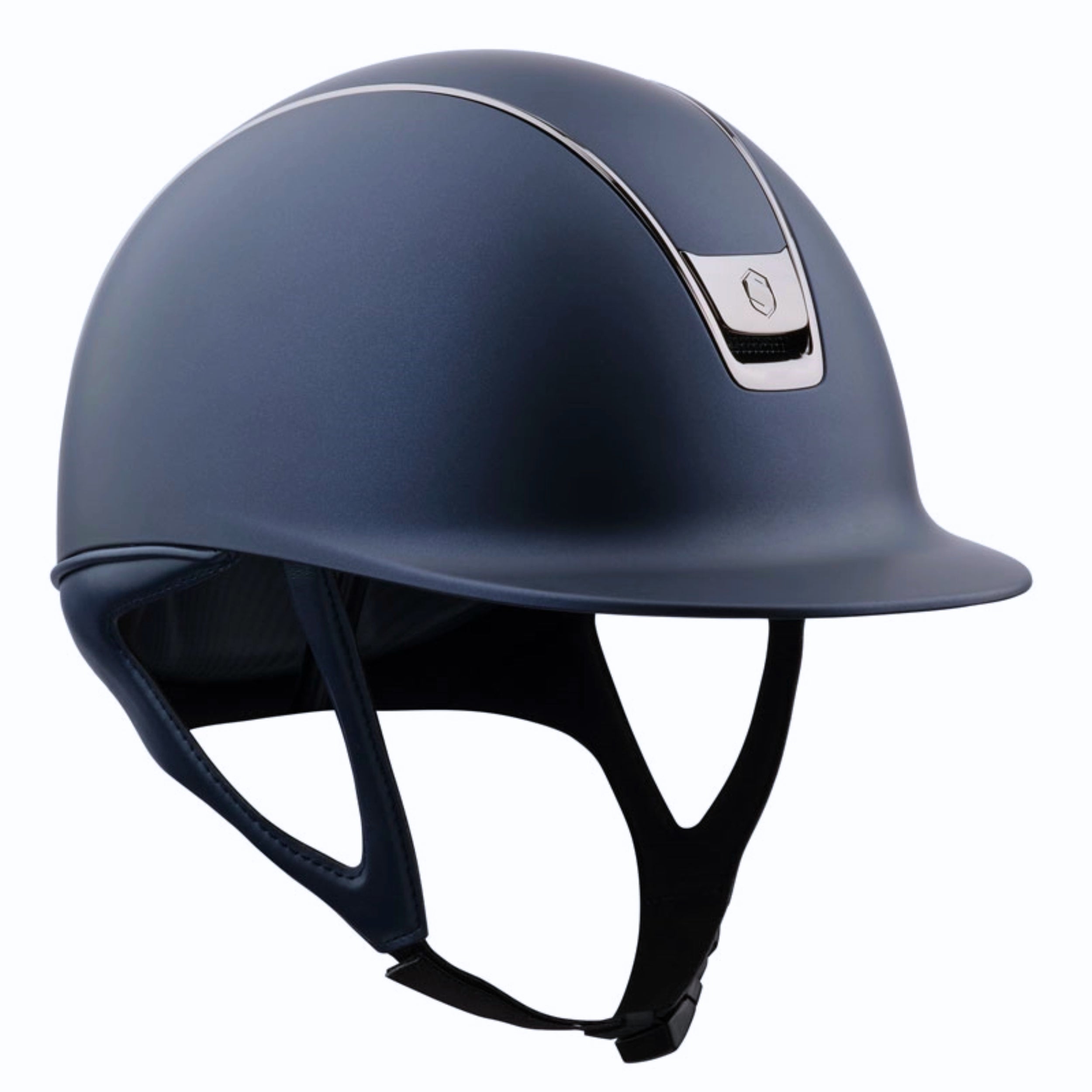 Samshield 2.0 Shadowmatt M. Black Chrome Trim & Blazon- Navy