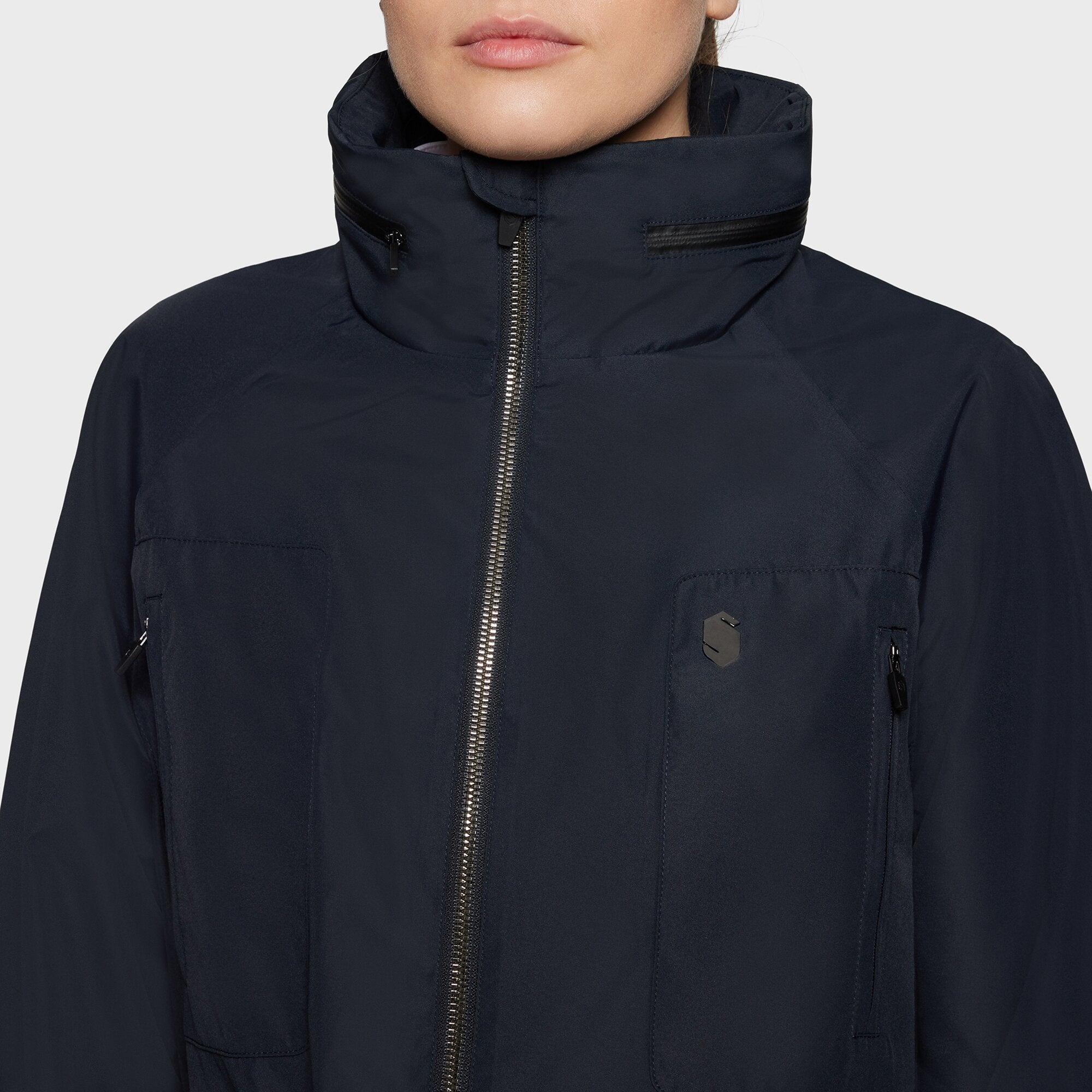 Samshield Liviana Vandtæt Ridefrakke - Navy