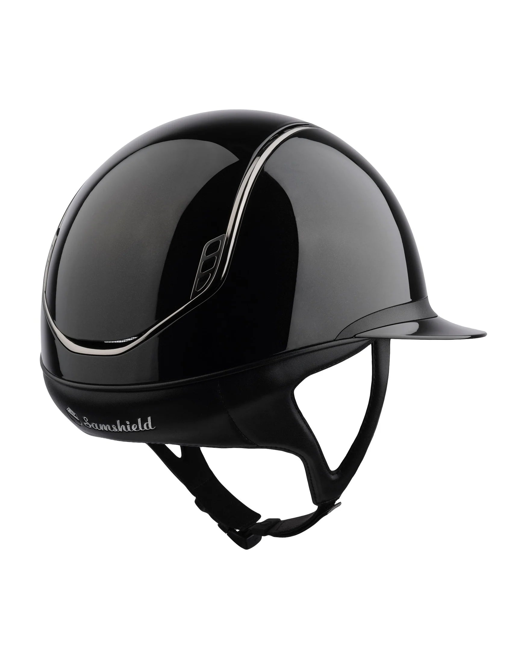 Samshield Miss Shield 2.0 Glossy Ridehjelm - Sort