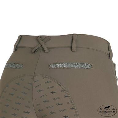 Schockemöhle Chayenne Fuldgrip Ridebuks - Taupe