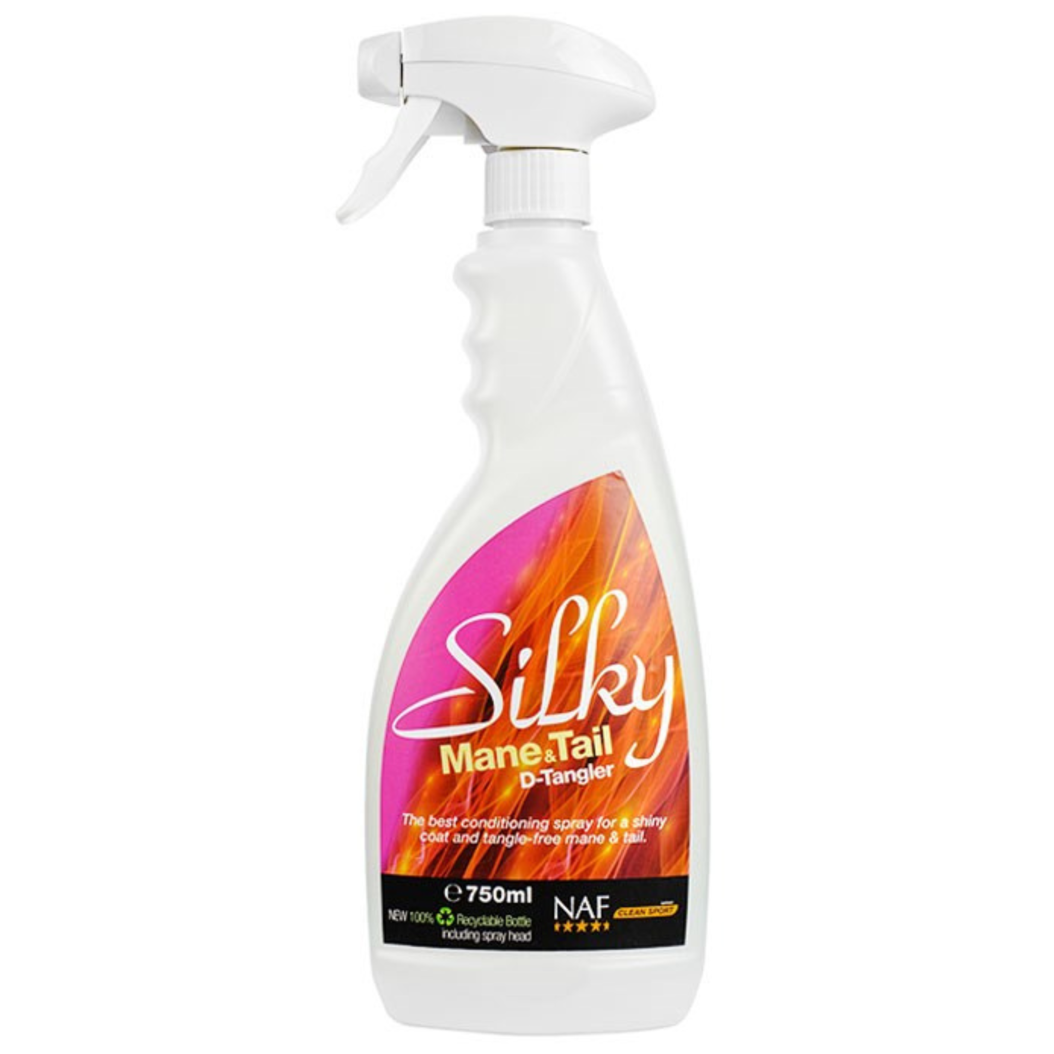 NAF Silky Spray i Genanvendt Plast 750ml