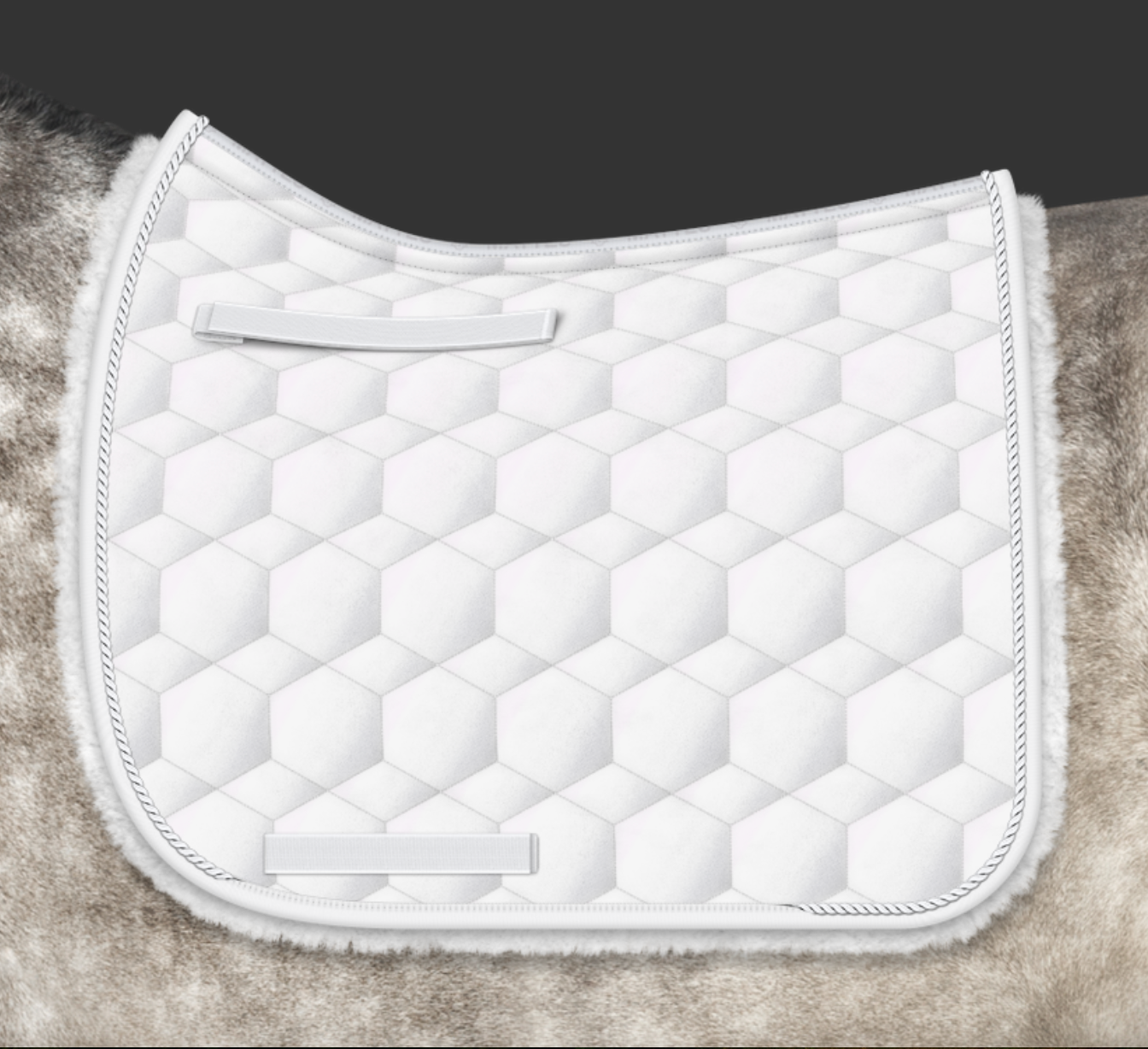 Mattes Sensitive Dressurunderlag m. Trim