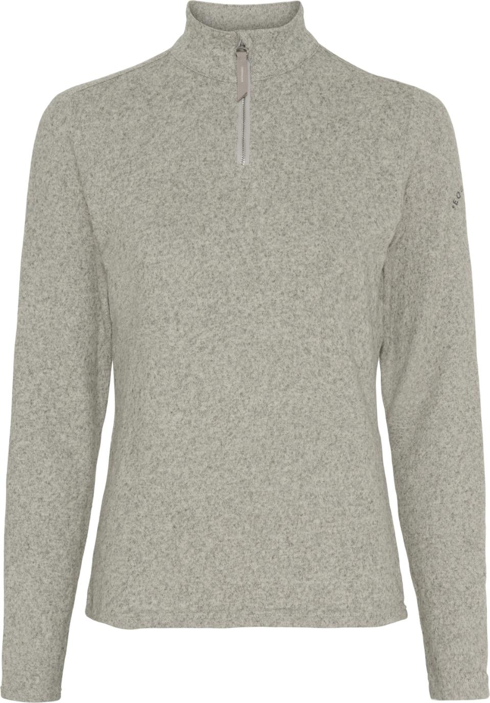 Equipage Stacey Langærmet Bluse - Khaki
