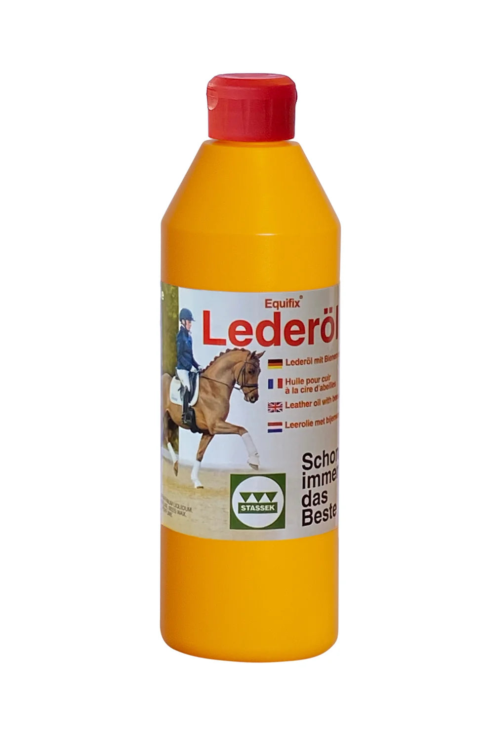 Stassek Equifix Læderolie Med Bivoks 500ml