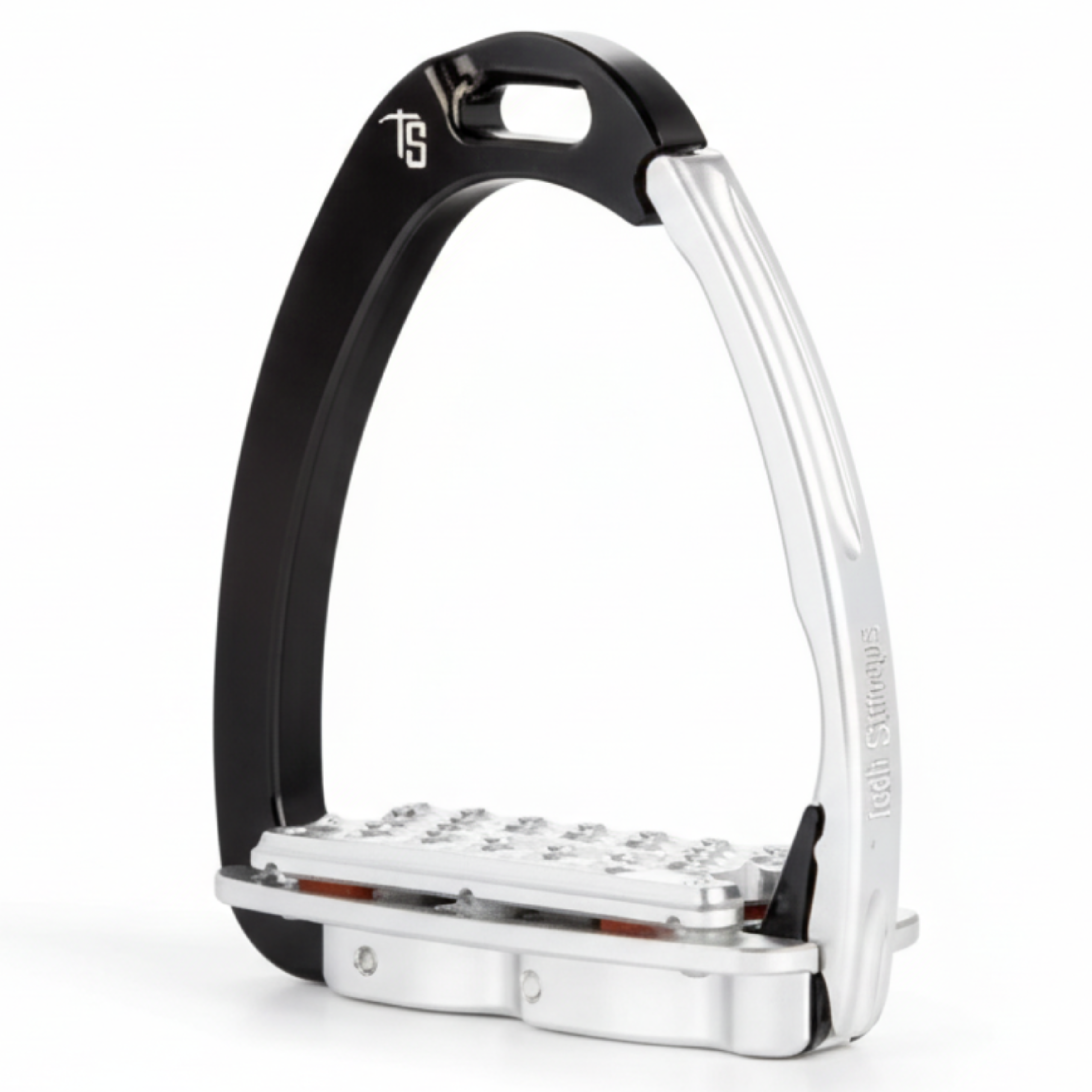 Tech Stirrups Venice Plus Evo Stigbøjle - Sort/silver