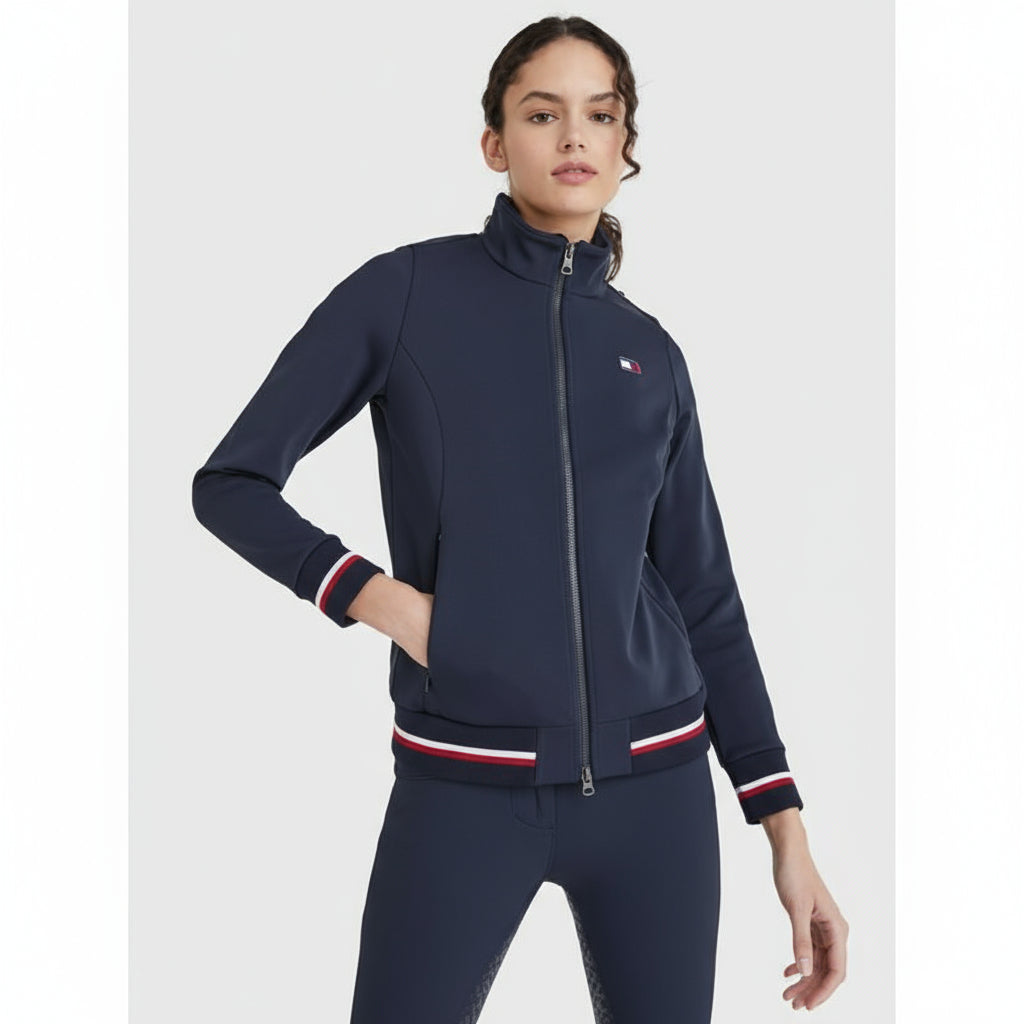 Tommy Hilfiger Equestrian Softshell Performance Jakke - Desert Sky
