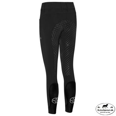 Trolle Projects Athletic High Waist Ridebukser M.Fuldgrip - Sort