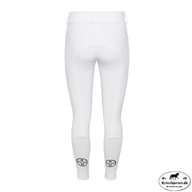 Trolle Projects Star Cut Hight Waist Ridebukser M. Knægrip - Hvid