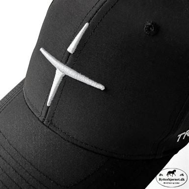 Trolle Projects Star Logo Perforrated Nylon Kasket - Sort
