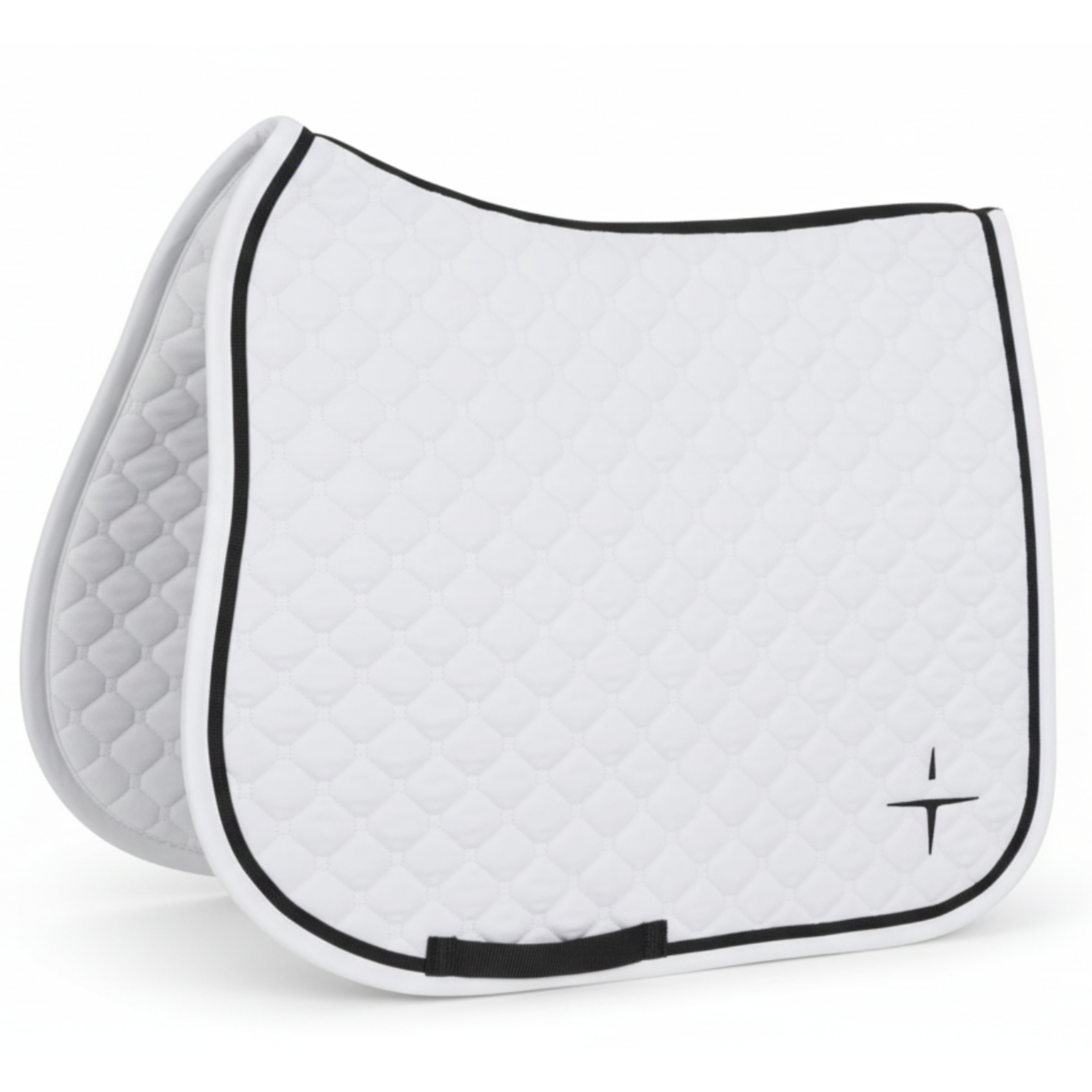 Trolle Projects Tetragon Dressurunderlag - Hvid/Sort