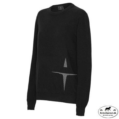 Trolle Projects Uld Crew Sweater Til Mænd - Sort