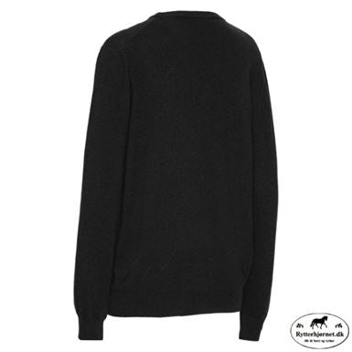 Trolle Projects Uld Crew Sweater Til Mænd - Sort