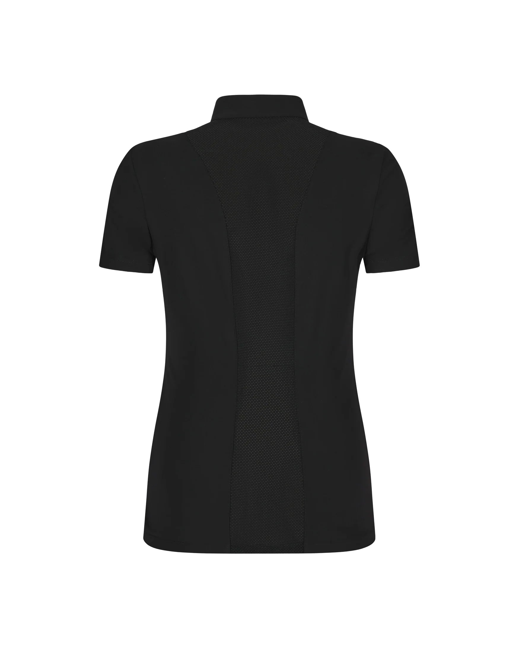 Trolle Projects Center Line Mesh Polo T-Shirt