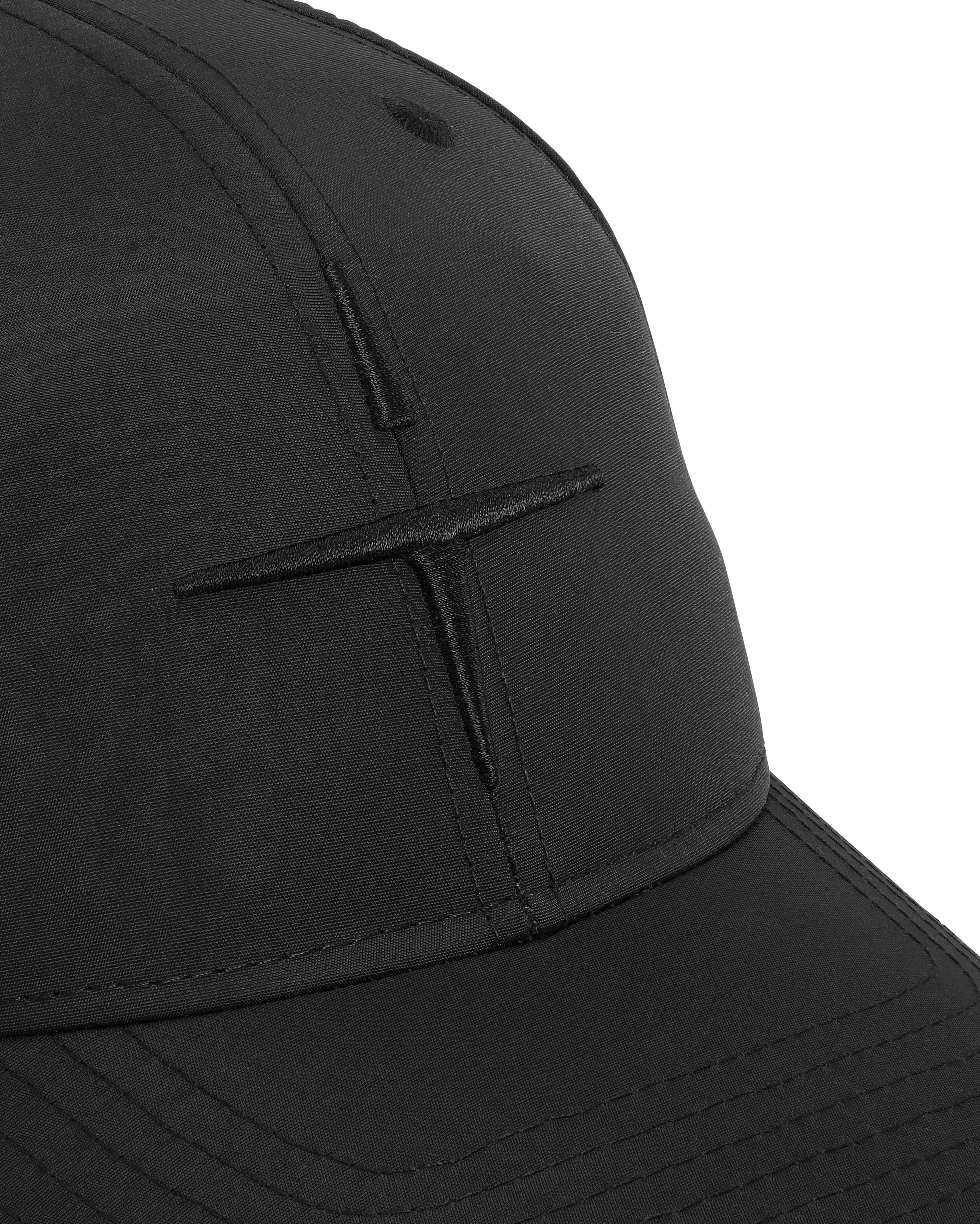 Trolle Star Logo Perforrated Nylon Cap - Sort