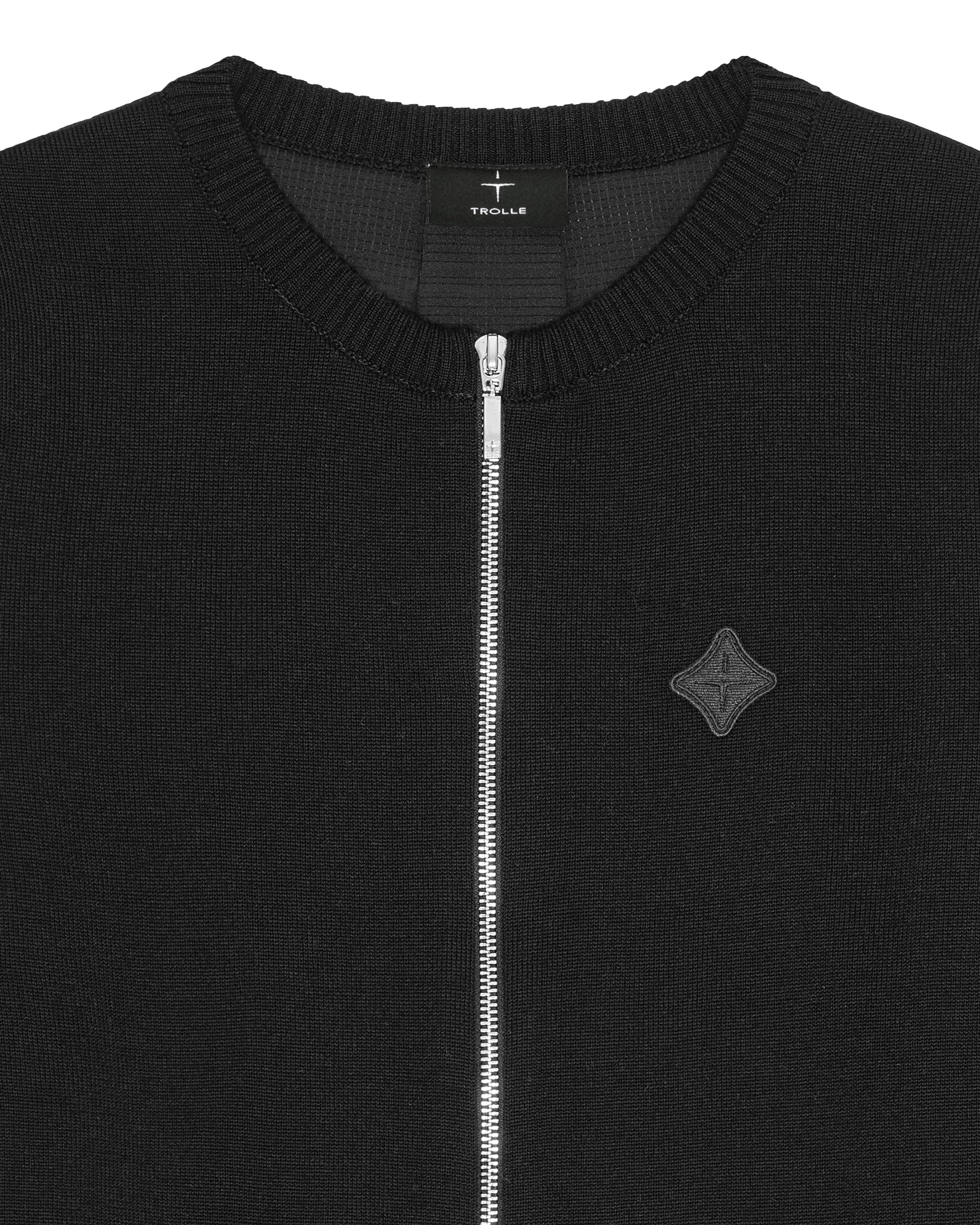 Trolle Projects Tech Uld Zip Cardigan
