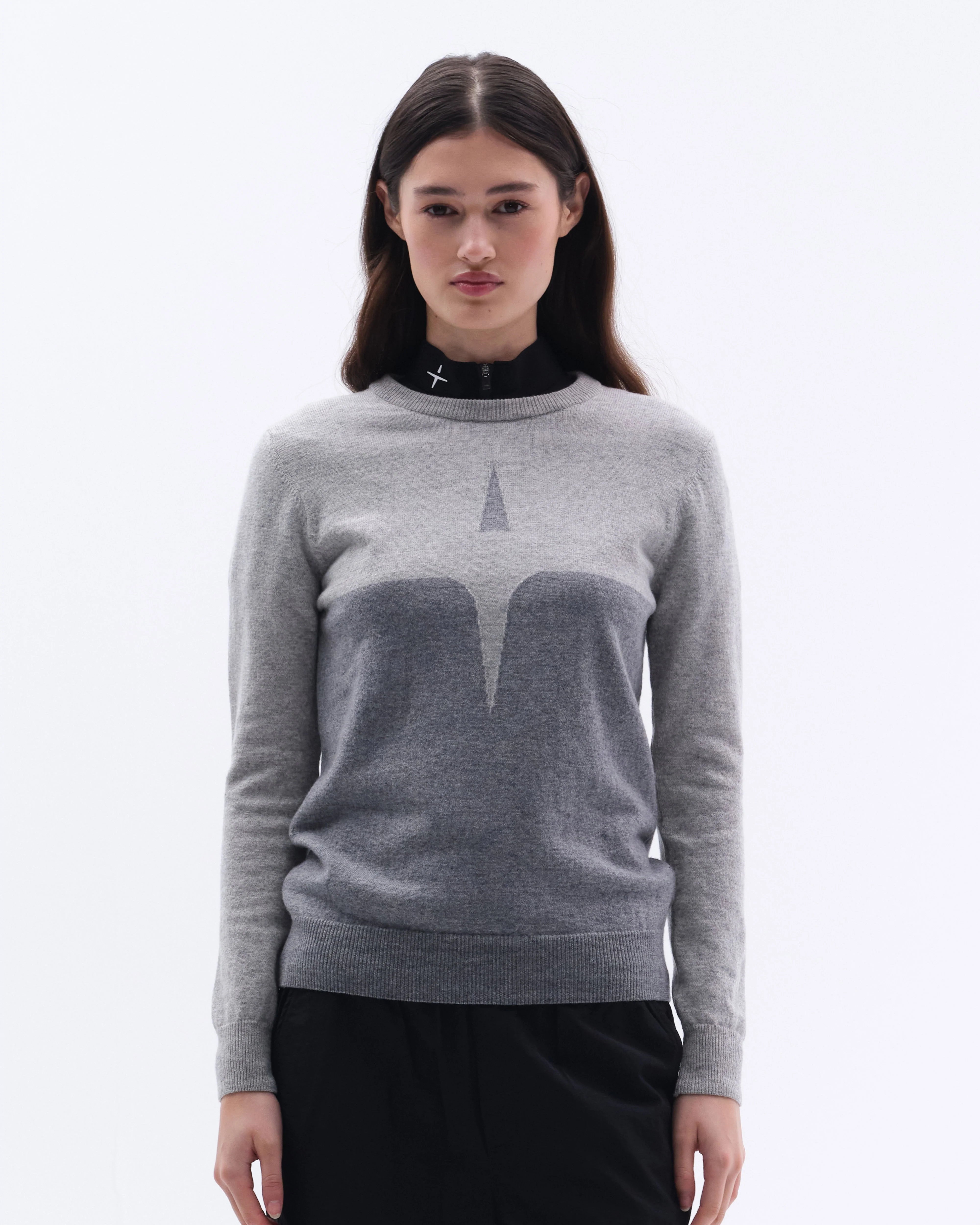 Trolle Projects Cashmere & Uld Star Logo Sweater