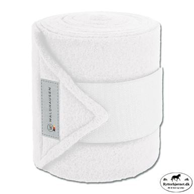 Waldhausen Basic Fleece Bandager 4 stk. - Hvid