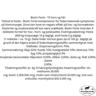 Biotin Forte 1 Kg.