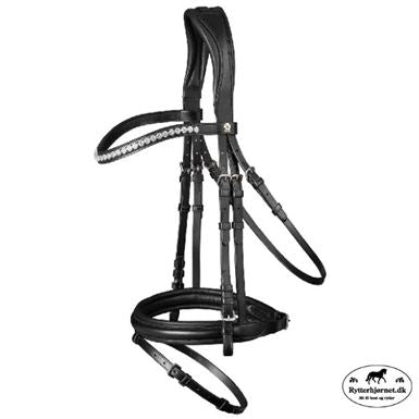 Waldhausen S-Line Trense Classy - Sort