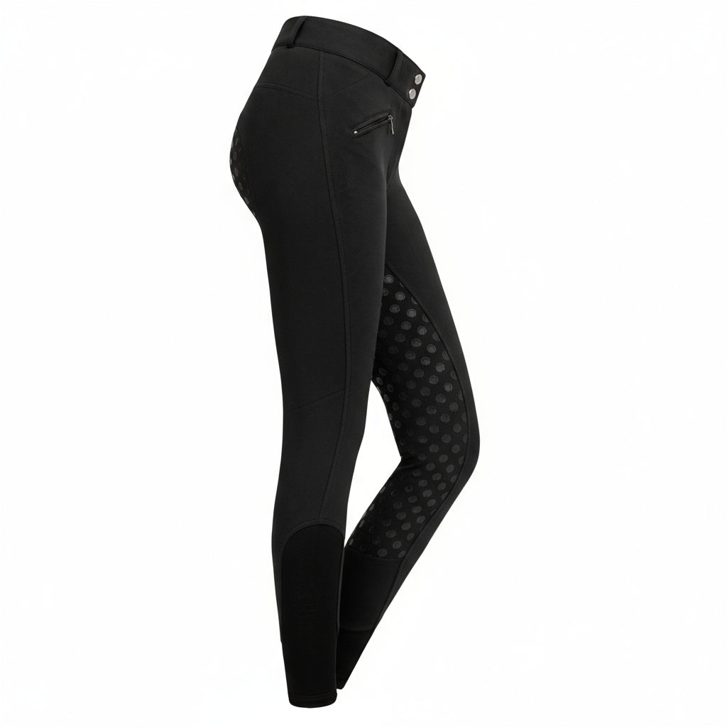 ELT Vinterridebukser m. For - Sort