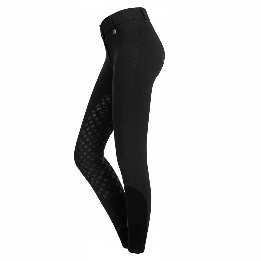 ELT Vinterridebukser m. For - Sort