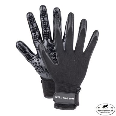Waldhausen Grooming Handske - Sort