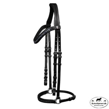 Waldhausen Islandsk trense - Sort