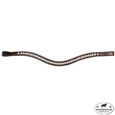 Waldhausen X-Line Classic Pandebånd - Brun/Crystal