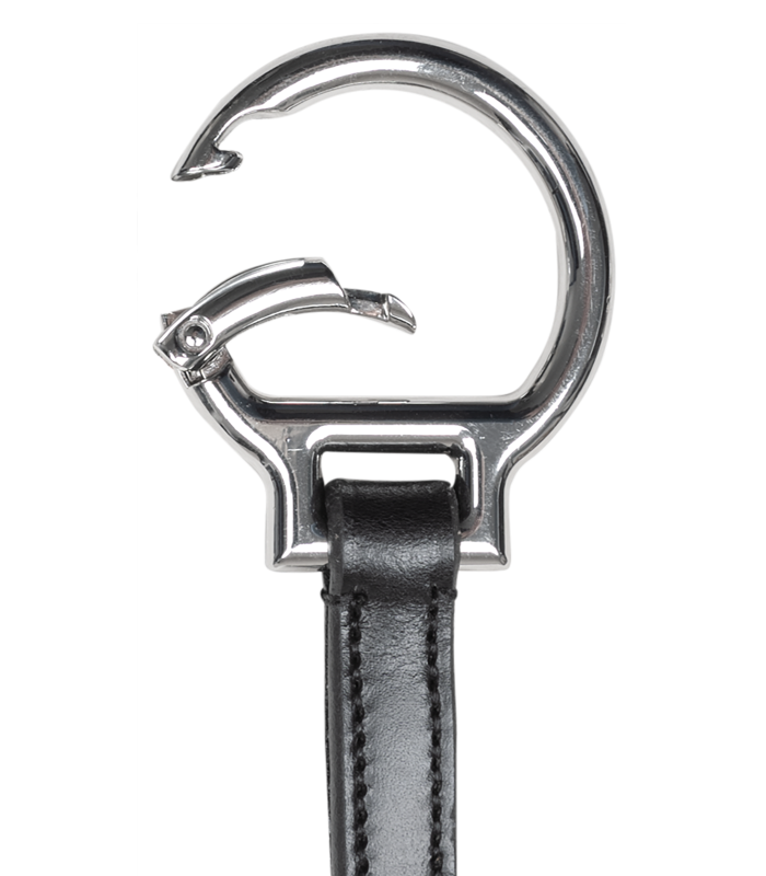 Waldhausen X-Line Løs Martingal m. Snap ringe - Sort