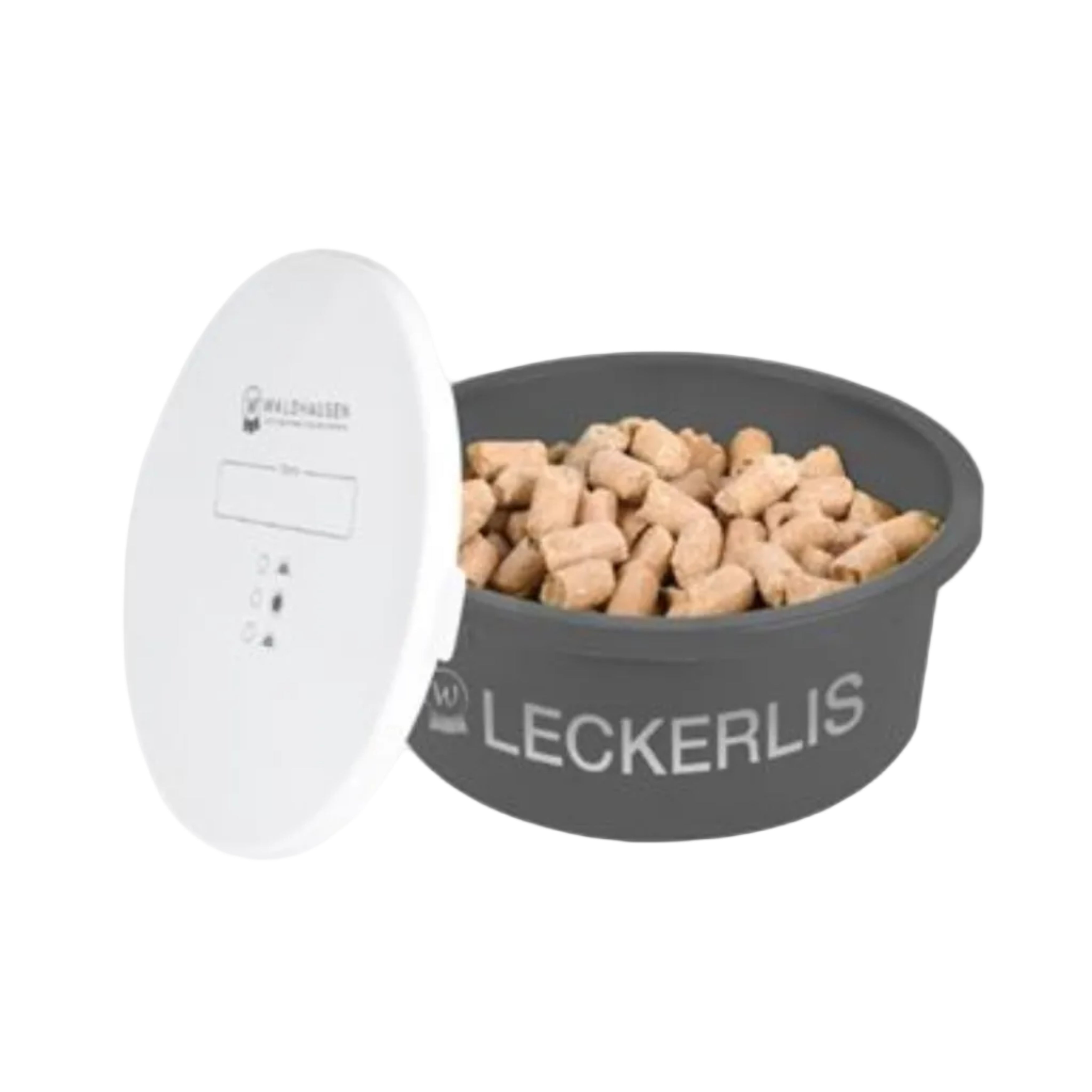 Waldhausen Snack bøtte 2 liter m. låg - Flere farver