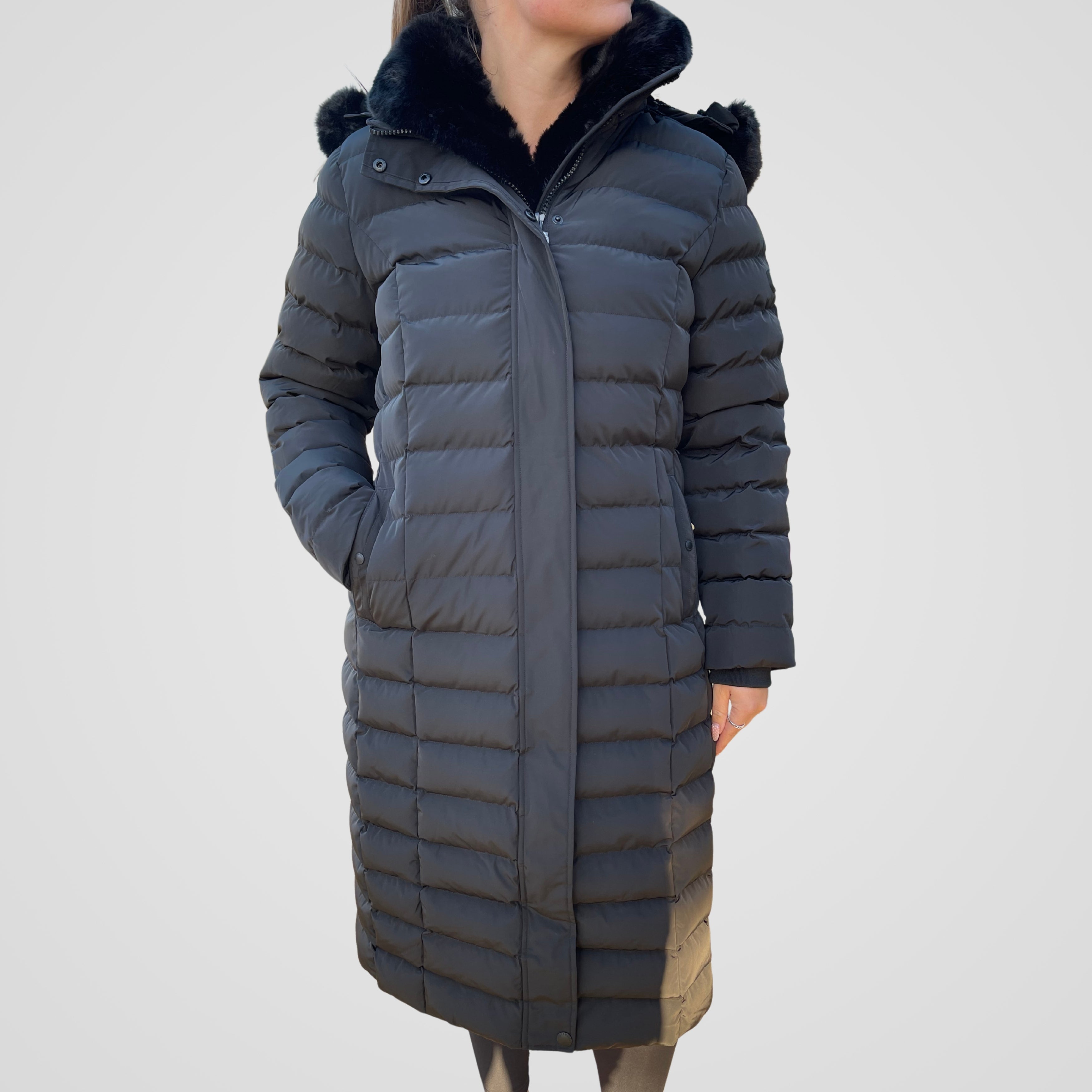 Wellensteyn Santorin Super Long Frakke - Sort