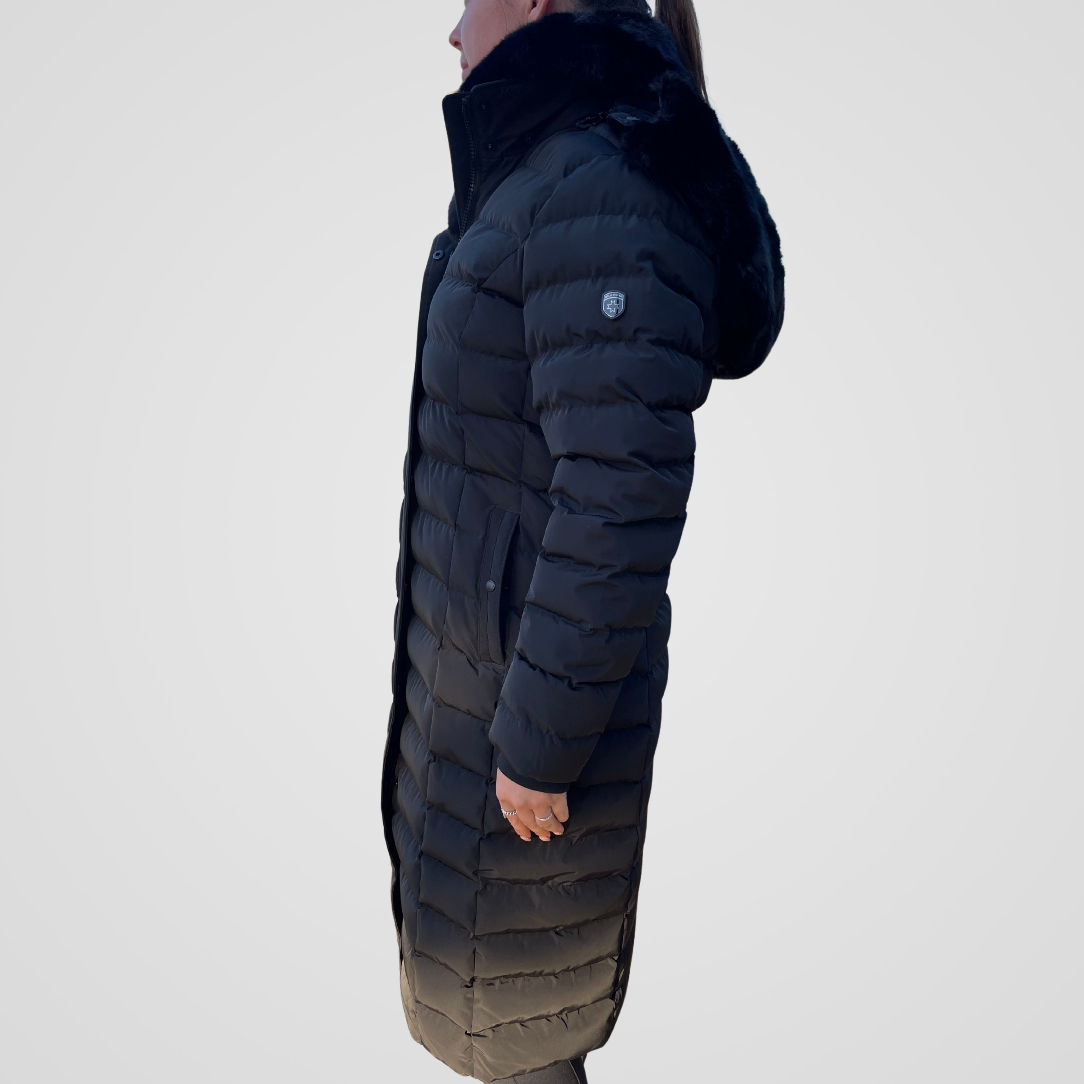 Wellensteyn Santorin Super Long Frakke - Sort