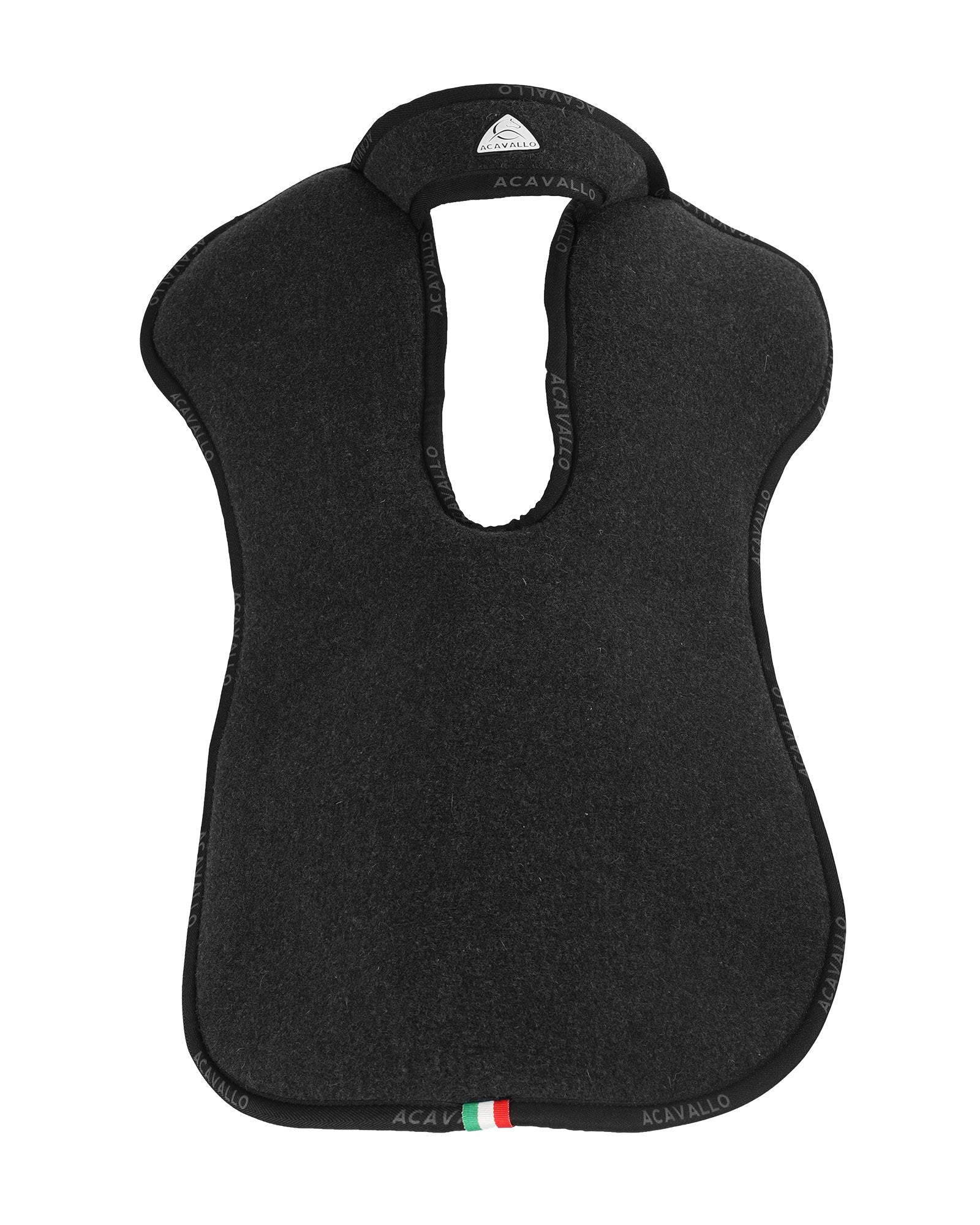 Acavallo Withers Free Pad M.Memory & Dobbelt Filt - Sort