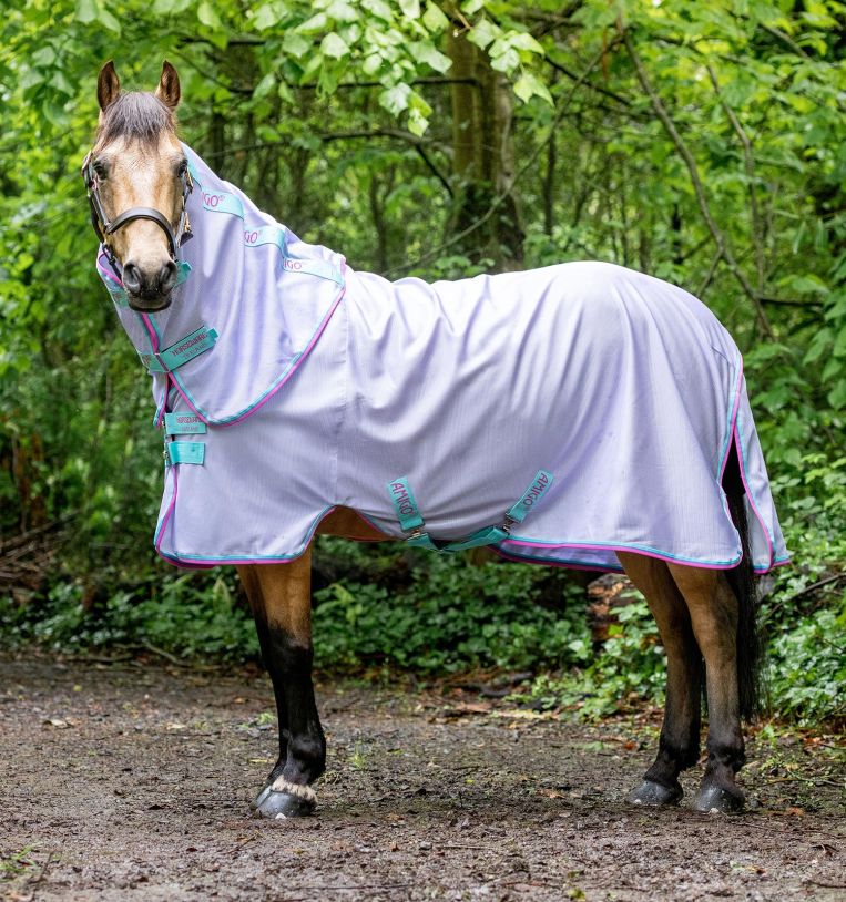 Amigo Bug Rug Insektdækken Til Pony - Lavender