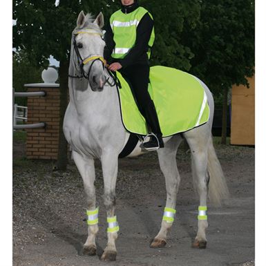 Refleksgamacher i Neongul, 4 stk - Onesize