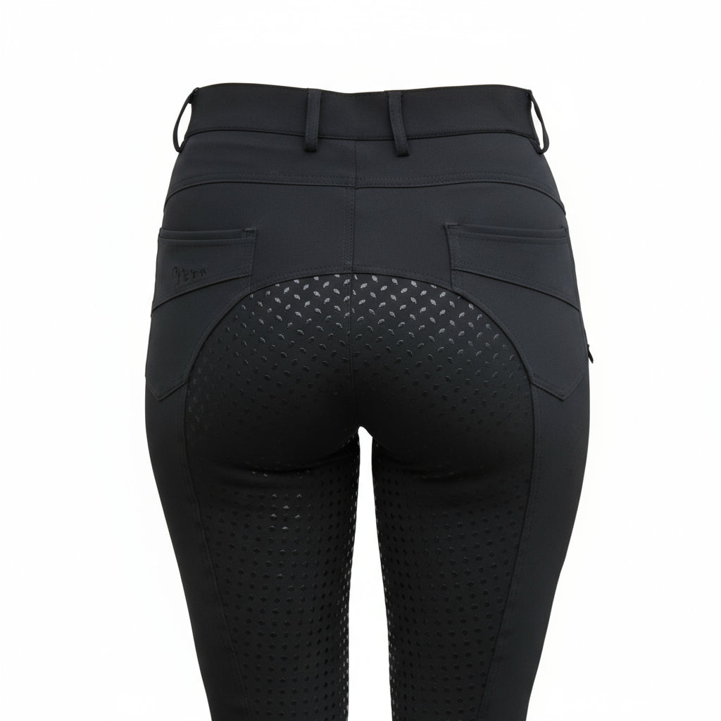 Campus Softshell Jodhpurbukser - Sort