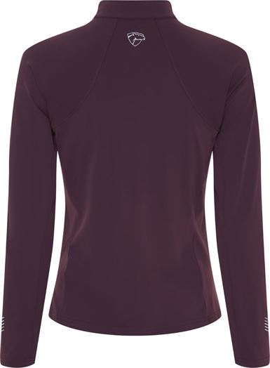 Catago Tabita Zip cardigan - Plum Perfect