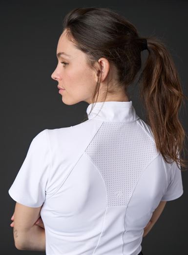 Catago Thelma Zip T-Shirt - Hvid