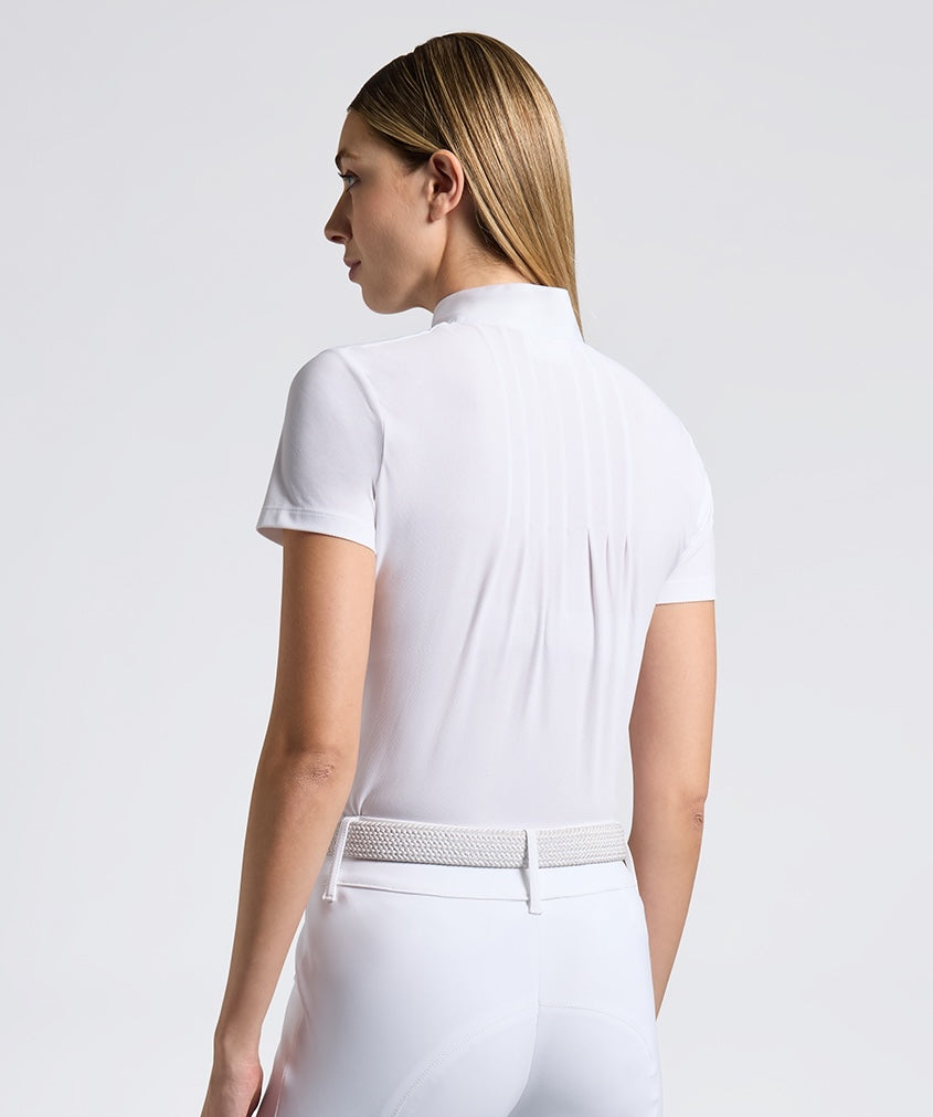 Cavalleria Toscana Jersey Stævne T-Shirt - Hvid