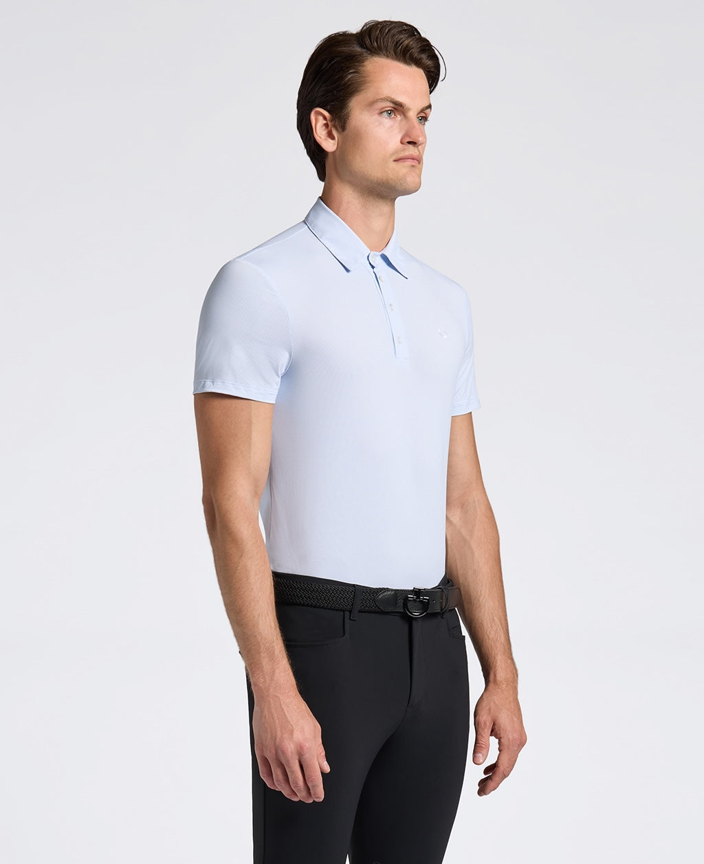 Cavalleria Toscana Oxford Trænings Polo Herre - Oxford Blue Print
