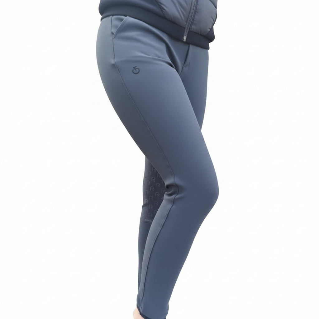 Cavalleria Toscana Revolution Perforated Ridebukser m. Knægrip Til Børn