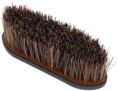 Covalliero Børste 17 cm - Brun/Sort