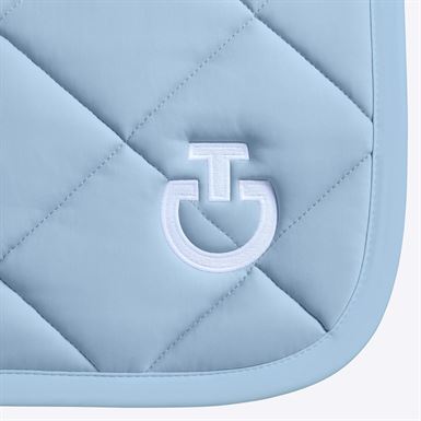 Cavalleria Toscana Diamond Quilted Springunderlag - Blue Fog