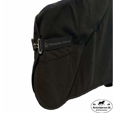 Cavalleria Toscana Double Orbit Fleece Dækken - Sort
