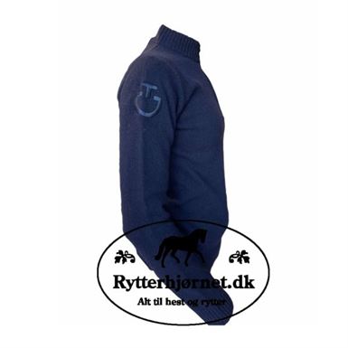 Cavalleria Toscana Wool Sweater - Navy