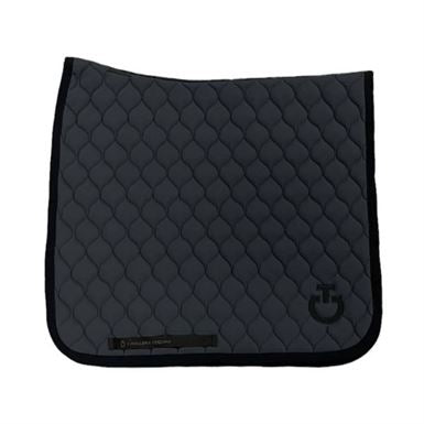 Cavalleria Toscana Circular Quilted Dressurunderlag - Mørk Grå