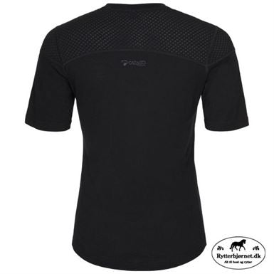 Catago Merino May O-Neck T-shirt - Sort