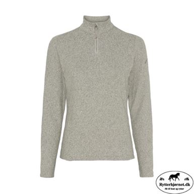 Equipage Stacey Langærmet Bluse - Khaki