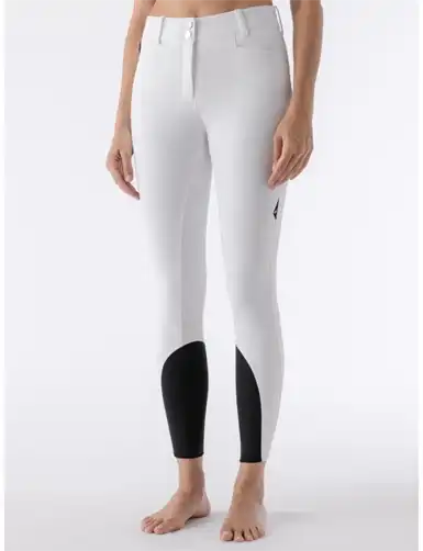Equiline Adelle Ridebukser Med Fuldgrip - Hvid